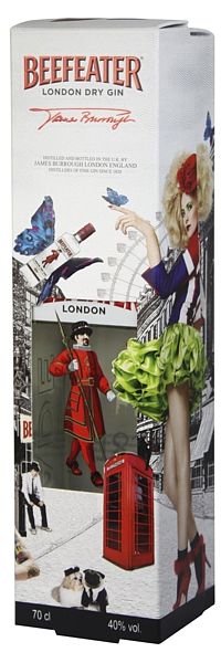 Beefeater Gin – potěšte své přátele jediným pravým londýnským ginem v novém dárkovém balení. 