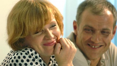 Anna Geislerová se svým filmovým manželem, slovenským hercem Romanem Luknárem