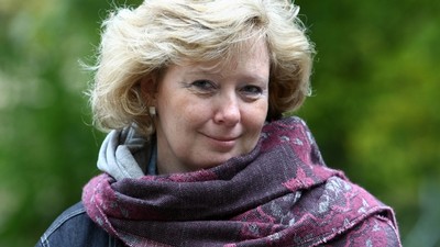 Terapeutka Monika Plocová z psychiatrické léčebny v Bohnicích, kde mladistvé narkomanky absolvují odvykací kúru. 