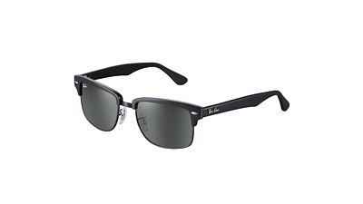 Ray-ban - řada Clubmaster se inspirovala nestárnoucí legendou z padesátých let 20. století, jsou plastové poloobruby vyrobené technologií vstřikování, zdobení kovové vložky stranic a kovová spodní část obrub. 
