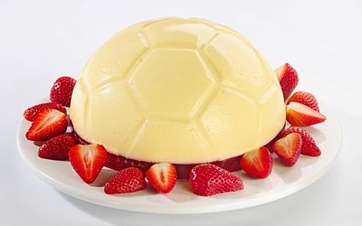 Fotbalový cheesecake