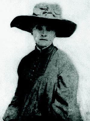 Zdenka Braunerová v roce 1884. 