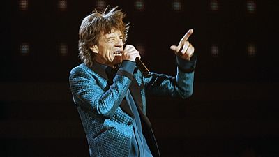 Na ceremoniálu vystoupil také Mick Jagger