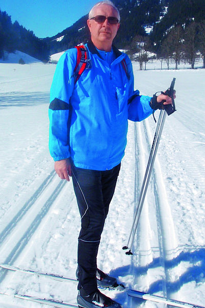 Jeho další oblíbenou činností je sport, na hory (tentokrát do Ramsau) vyráží i několikrát za sezónu. 