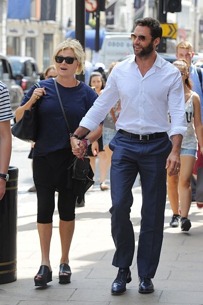Hugh Jackman s manželkou 