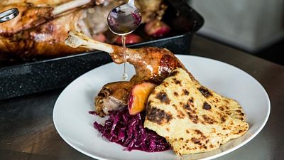 Svatomartinské menu Milana Hořejše.